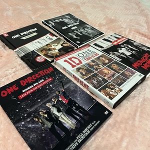 One Direction Collectible DVDs and Books